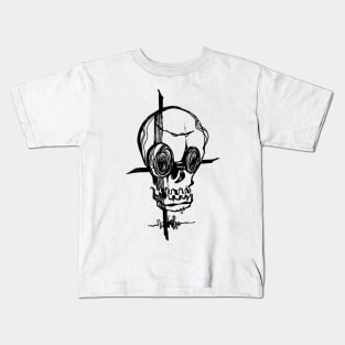 Abstract Skull Kids T-Shirt